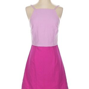 French Connection Two-Tone Pink and Lavender Mini Dress